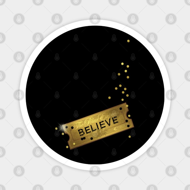 Believe polar express Magnet by lunareclipse.tp